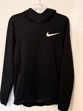 Nike Black Therma Flex Showtime Pullover Basketball Hoodie- Mens Size MT (tall)